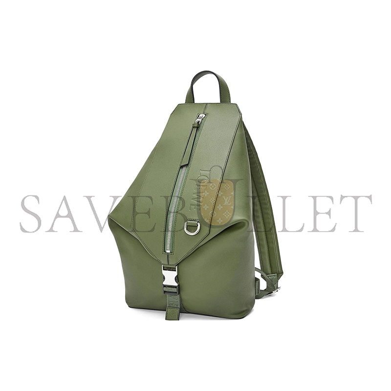 L0ew* convertible green backpack b777w22x01 (41*24*16cm)